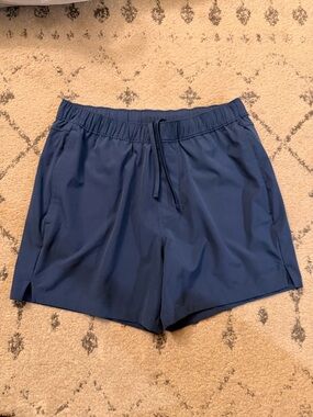 Hollister Men's Athletic Shorts Navy Blue